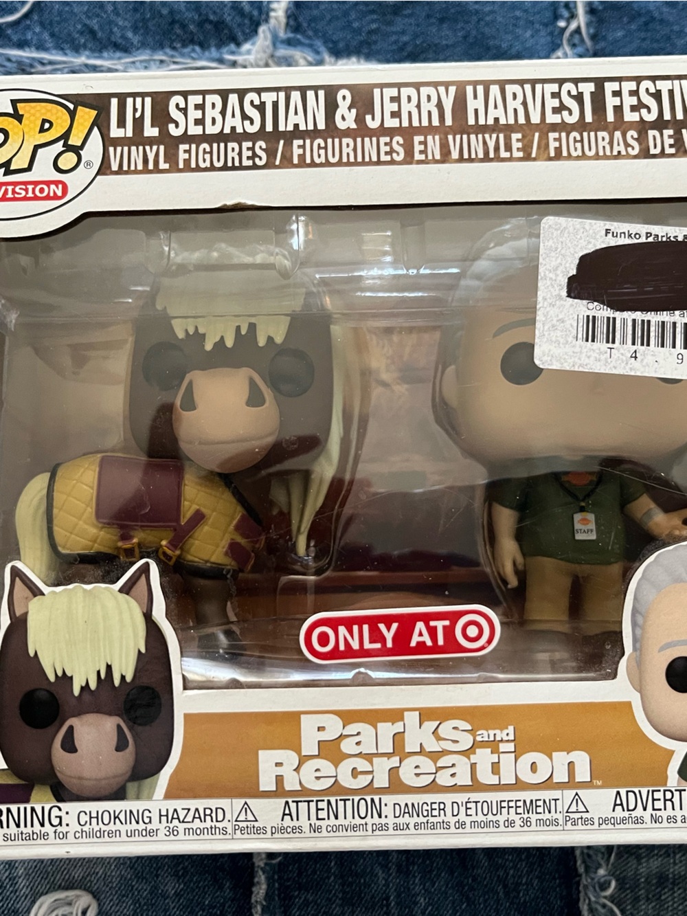 Funko Pop Parks and Recreation 2 Pack Lil Sebastian & Jerry